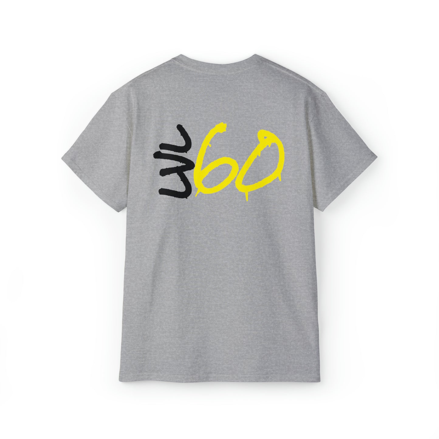 Level 60 Grey Text Tee